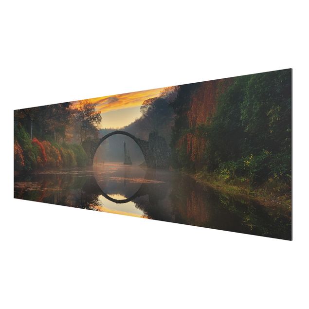Wandbilder Landschaften Märchenbrücke