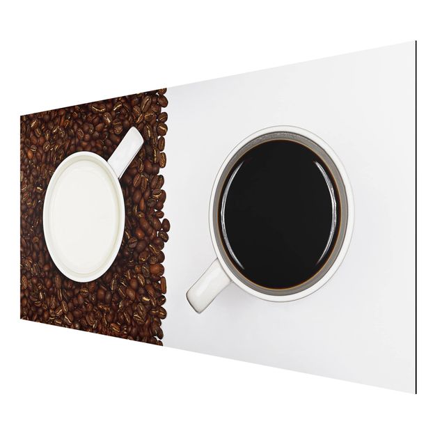 Wandbilder Modern Milchkaffee