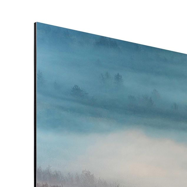 Wandbilder Modern Nebel bei Sonnenaufgang
