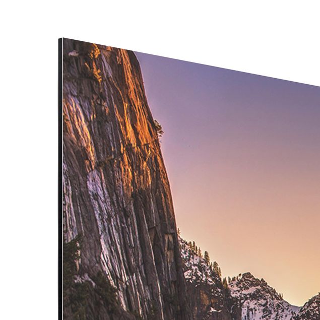 Wandbilder Modern Sonnenuntergang im Yosemite
