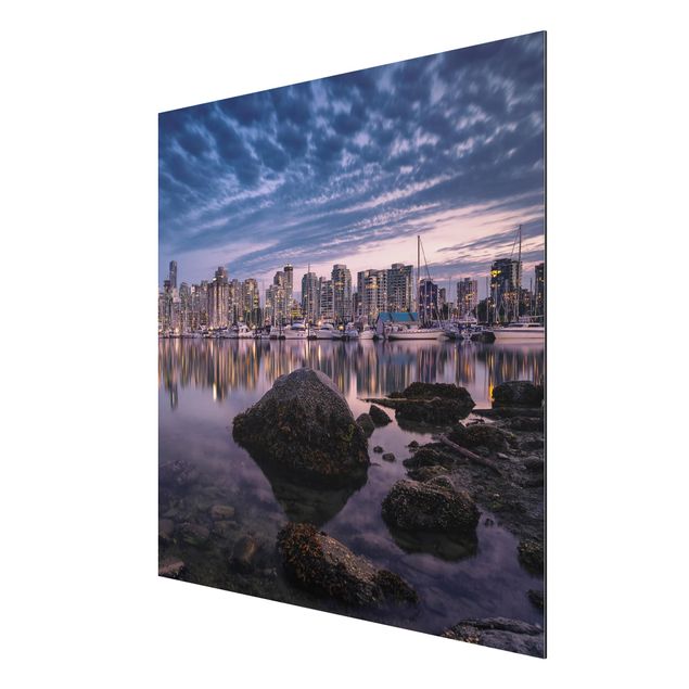 Wandbilder Modern Vancouver im Sonnenuntergang