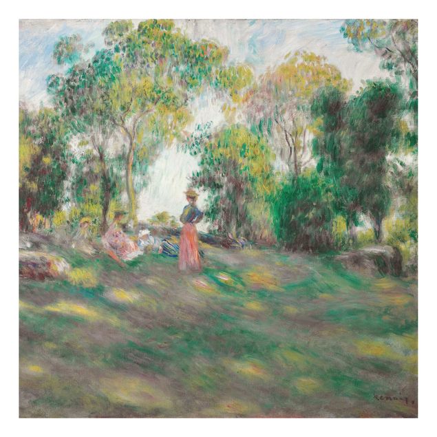 Bilder Impressionismus Auguste Renoir - Landschaft mit Figuren