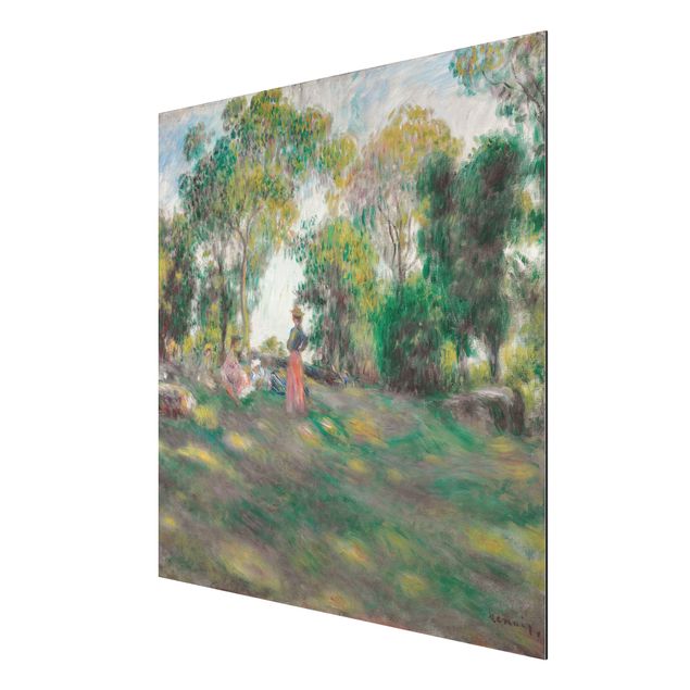 Kunststile Auguste Renoir - Landschaft mit Figuren