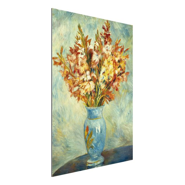 Küche Dekoration Auguste Renoir - Gladiolen in Vase