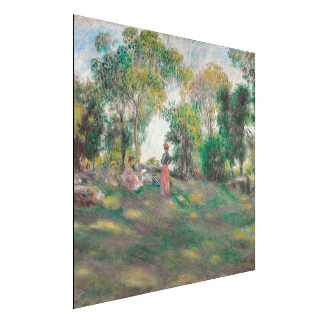 Wanddeko Küche Auguste Renoir - Landschaft mit Figuren