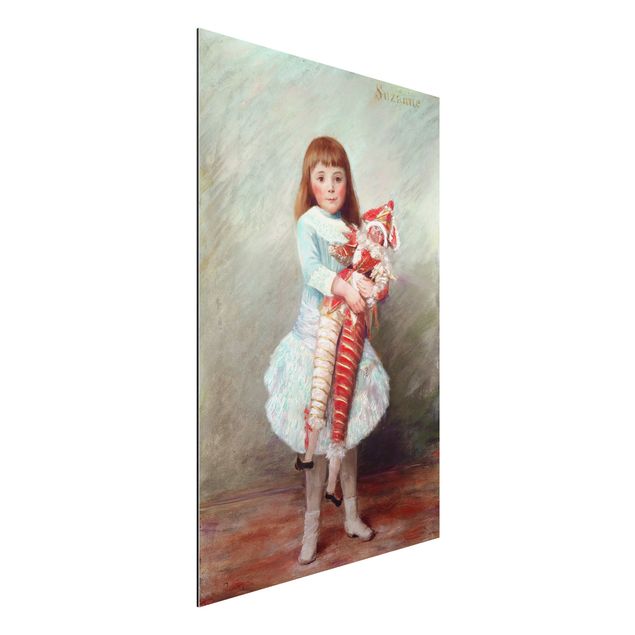 Wanddeko Küche Auguste Renoir - Suzanne mit Harlekinpuppe