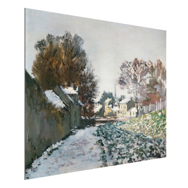 Küchen Deko Claude Monet - Schnee bei Argenteuil