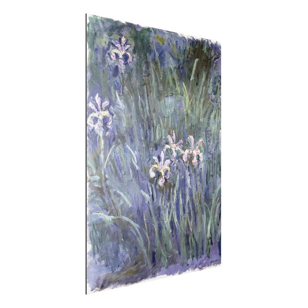 Wanddeko Küche Claude Monet - Schwertlilien