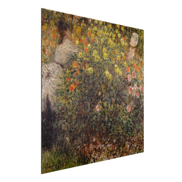 Wanddeko Küche Claude Monet - Blumengarten