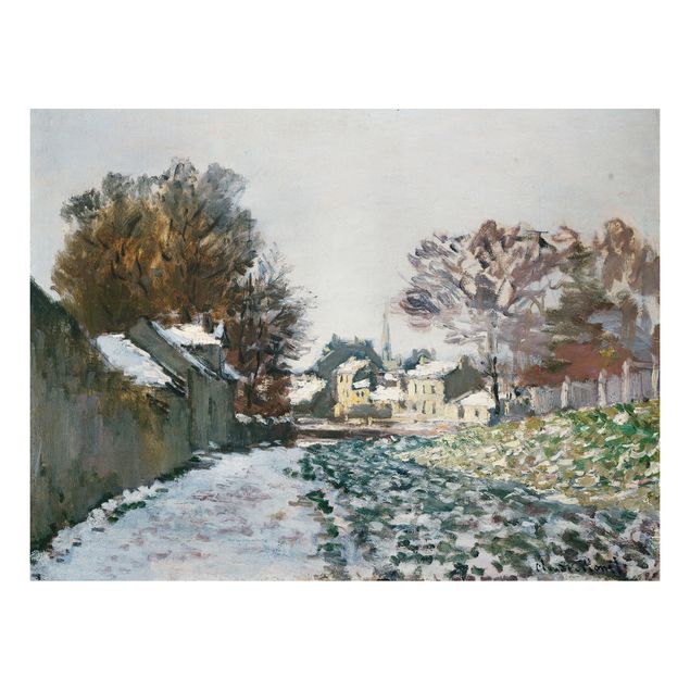 Impressionismus Bilder kaufen Claude Monet - Schnee bei Argenteuil
