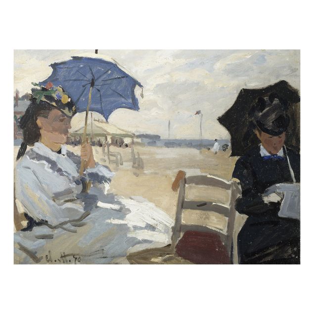Impressionismus Bilder Claude Monet - Strand von Trouville