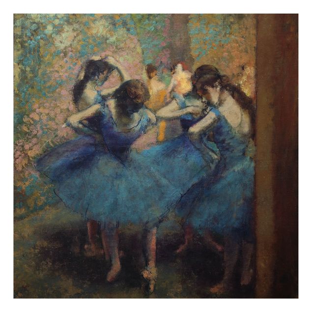 Küchen Deko Edgar Degas - Blaue Tänzerinnen