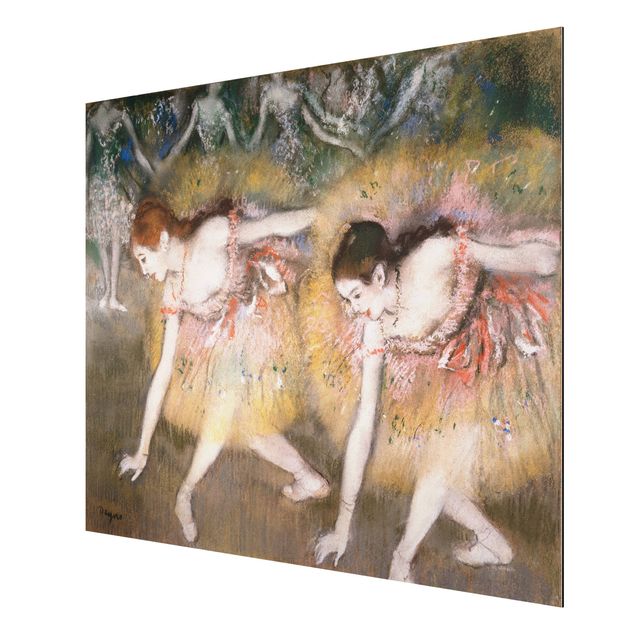Impressionismus Bilder Edgar Degas - Verbeugende Ballerinen