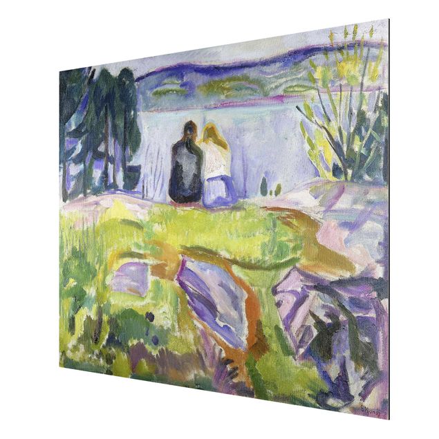 Kunststil Post Impressionismus Edvard Munch - Frühling