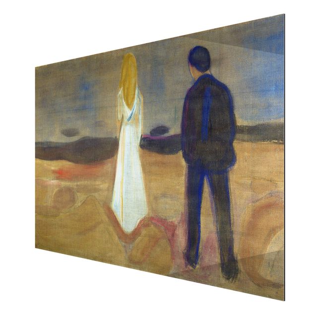 Kunststil Post Impressionismus Edvard Munch - Zwei Menschen