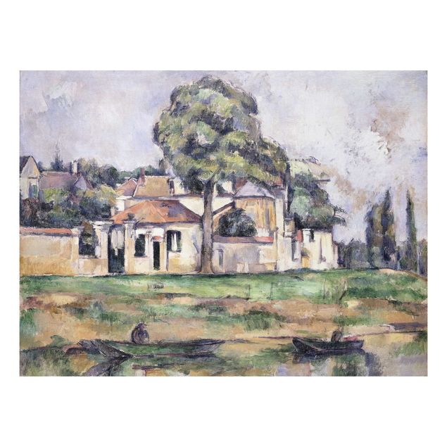 Impressionismus Bilder kaufen Paul Cézanne - Ufer der Marne
