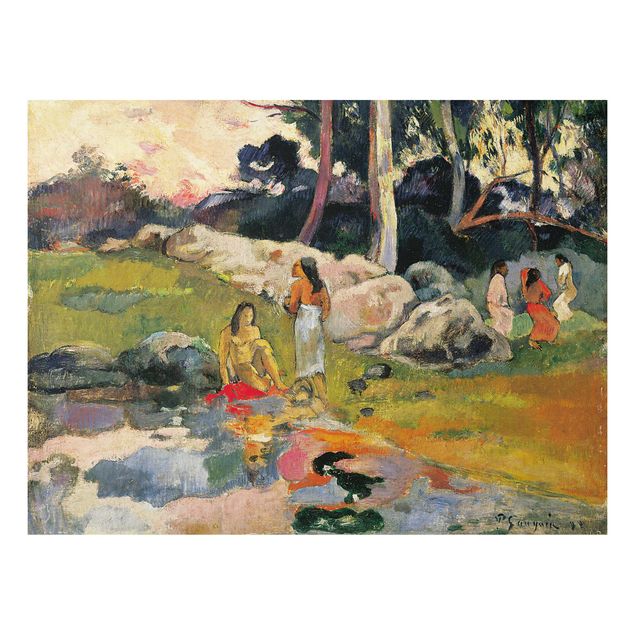 Impressionismus Bilder kaufen Paul Gauguin - Flussufer