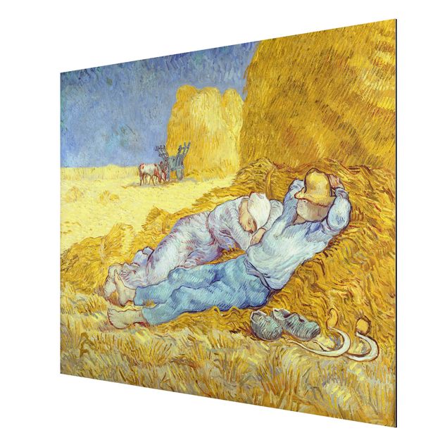Kunststil Pointillismus Vincent van Gogh - Das Mittagsschläfchen