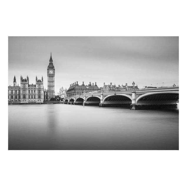 Wanddeko Küche Westminster Brücke und Big Ben