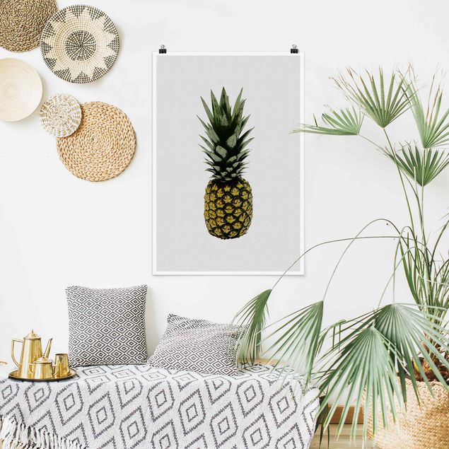 Wandbilder Früchte Ananas