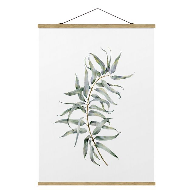 Wandbilder Modern Aquarell Eucalyptus IV