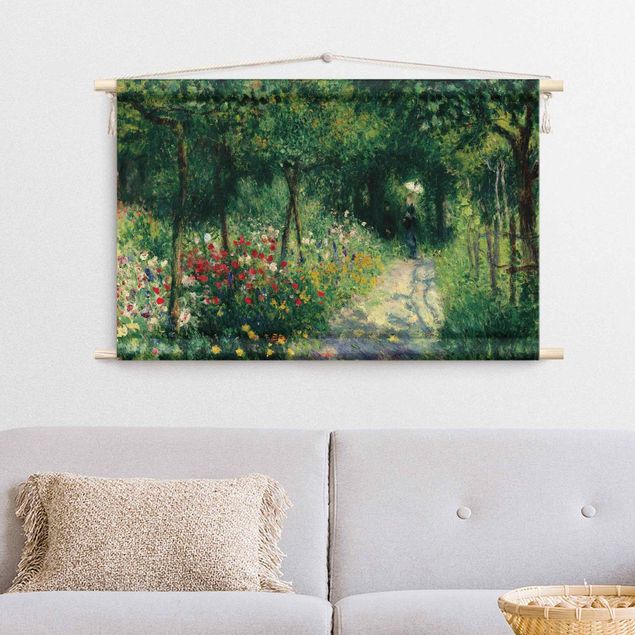 Wandteppich Wald Auguste Renoir - Frauen im Garten