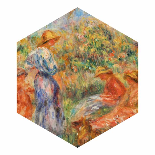 Renoir Bilder Auguste Renoir - Landschaft mit Frauen und Kind