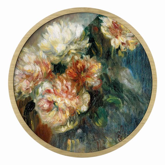 Bilder gerahmt Blumen Auguste Renoir - Vase Pfingstrosen