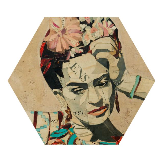 Kunstdrucke Frida Kahlo - Collage No.1