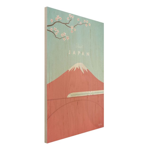 Wanddeko Küche Reiseposter - Japan