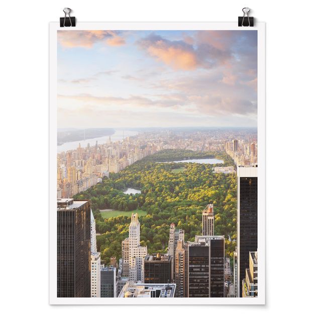 Wandbilder Architektur & Skyline Blick über den Central Park