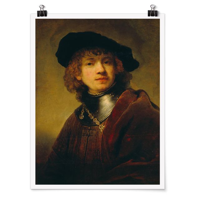 Kunstdrucke Poster Rembrandt van Rijn - Selbstbildnis