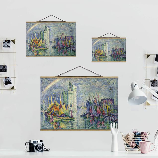 Wandbilder Modern Paul Signac - Regenbogen über La Rochelle