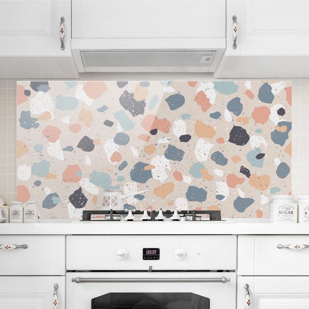 Küche Dekoration Terrazzo Muster