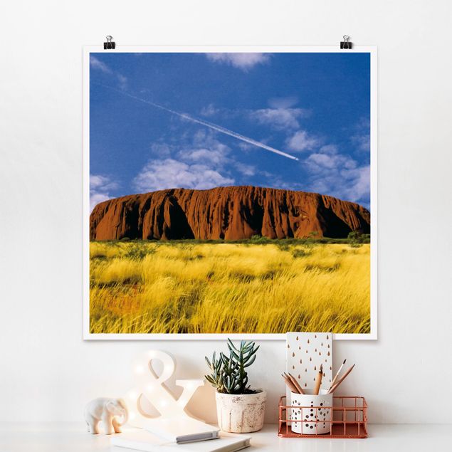 Wandbilder Berge Uluru