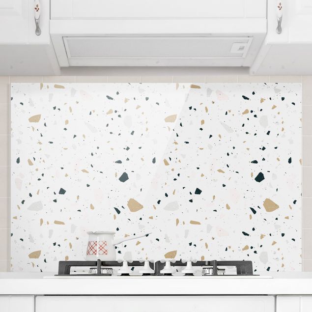 Küchen Deko Detailliertes Terrazzo Muster San Remo