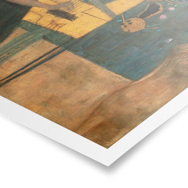 Wandbilder Kunstdrucke Gustav Klimt - Die Musik
