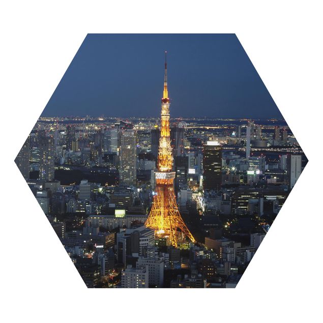 Wandbilder Modern Tokyo Tower