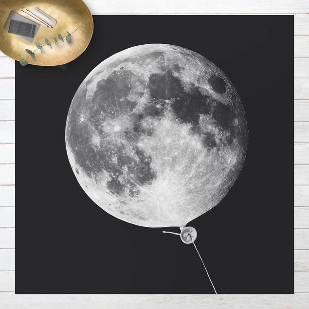 Kinderzimmer Deko Luftballon mit Mond