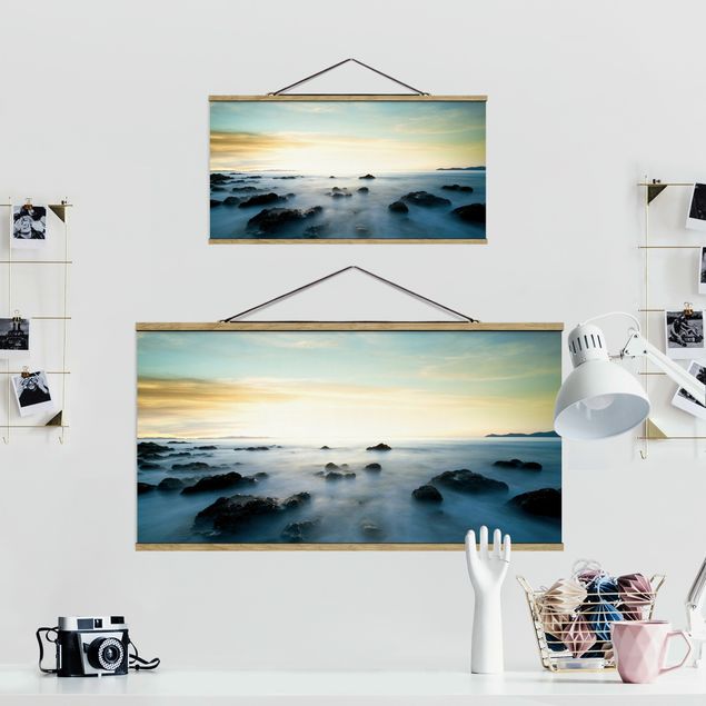 Wandbilder Modern Sonnenuntergang über dem Ozean