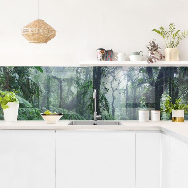 Küchenspiegel Glas Monteverde Nebelwald
