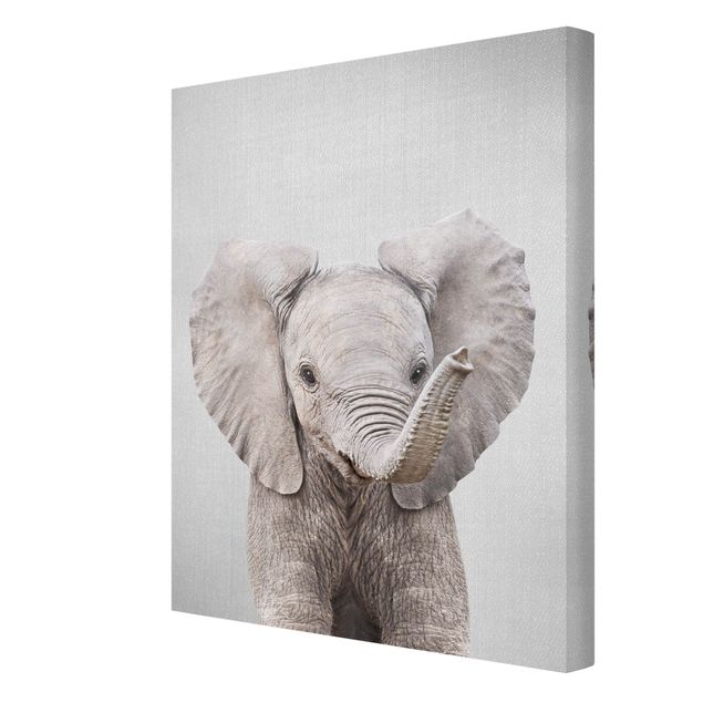 Wandbilder Modern Baby Elefant Elsa