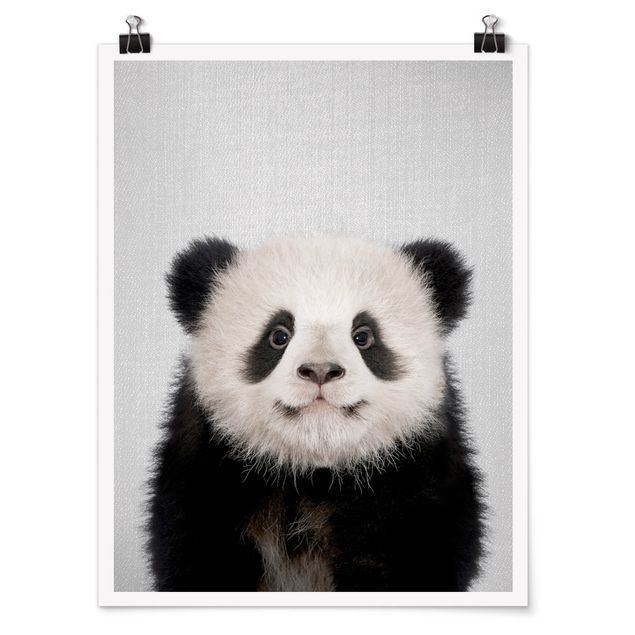 Tierposter Baby Panda Prian