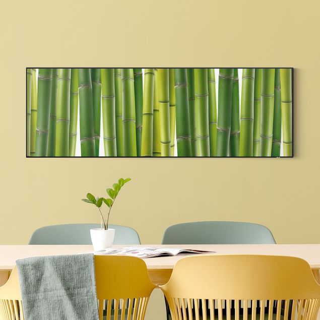 Wandbilder Floral Bambuspflanzen