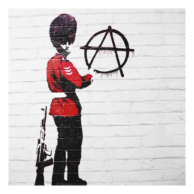 Wandbilder Anarchist Soldier - Brandalised ft. Graffiti by Banksy