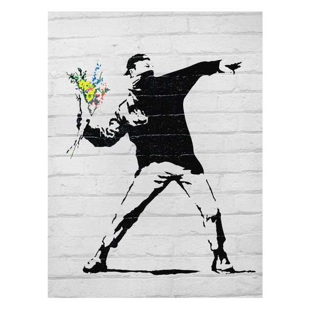 Bilder Blumenwerfer - Brandalised ft. Graffiti by Banksy