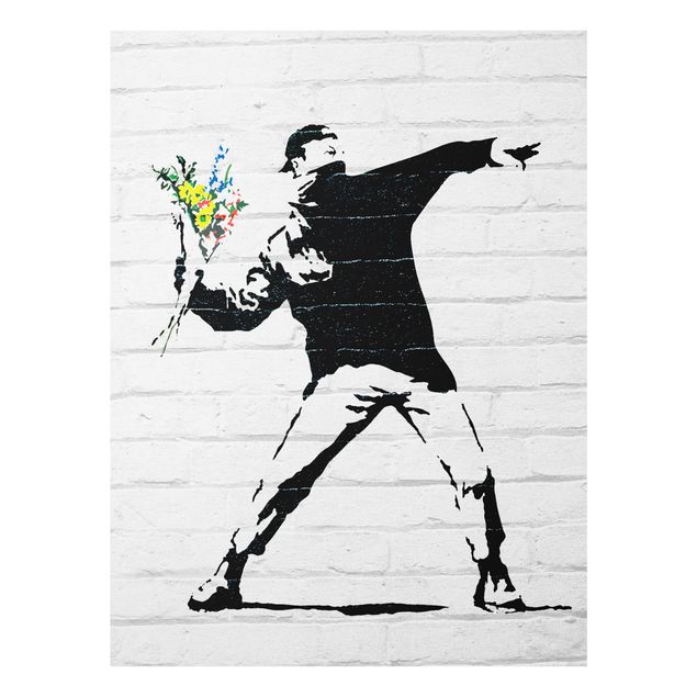 Bilder Blumenwerfer - Brandalised ft. Graffiti by Banksy