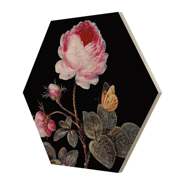 Wandbilder Blumen Barbara Regina Dietzsch - Die hundertblättrige Rose