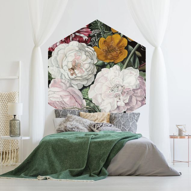 Fototapete modern Barock Bouquet