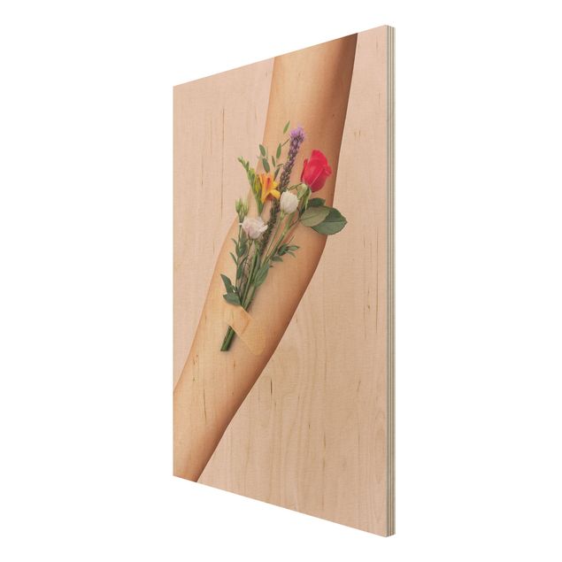 Jonas Loose Kunstdrucke Arm mit Blumen